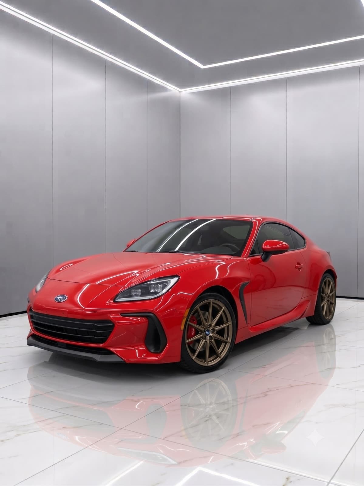 Pintura de rines y calipers en Subaru BRZ — New Gen Customs Guadalajara